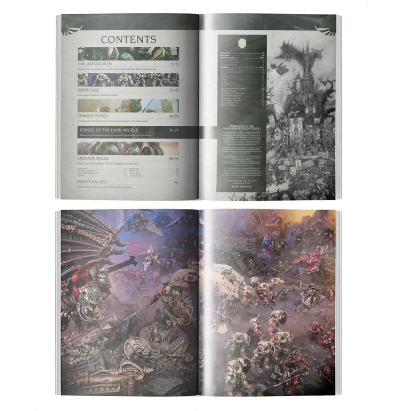 Warhammer: 40,000 - Codex Supplement: Dark Angels (10th Edition) (EN) - Games Workshop