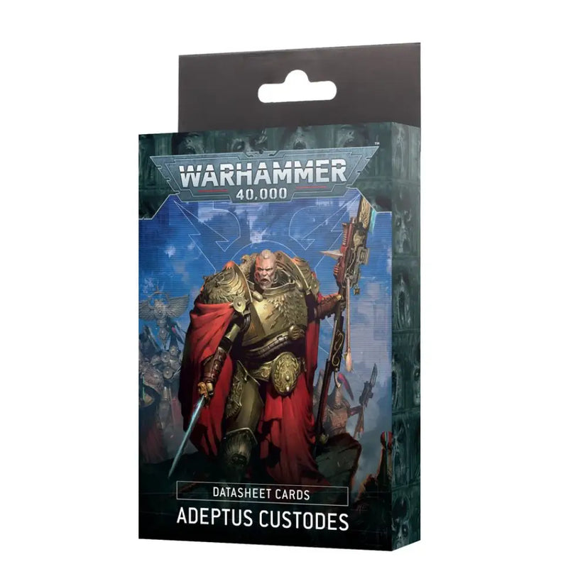 Warhammer: 40,000 - Datasheet Cards: Adeptus Custodes (EN) (10th Edition) - Games Workshop
