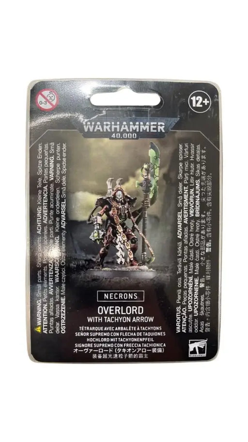 Warhammer: 40,000 - Necrons: Overlord with Tachyon Arrow - Games Workshop