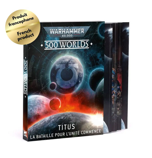 Warhammer 40k - 500 World Titus: La Bataille pour L’Unité Commence (FR) - Games Workshop