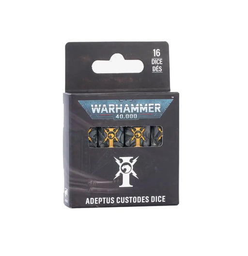 Warhammer 40k - Adeptus Custodes Dice (2026-10-17) - Games Workshop