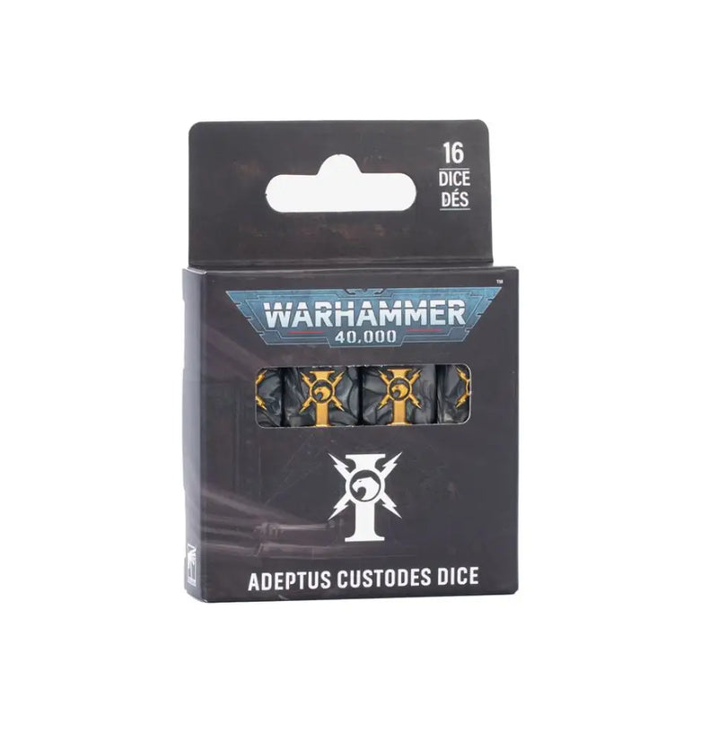 Warhammer 40k - Adeptus Custodes Dice (2026-10-17) - Games Workshop