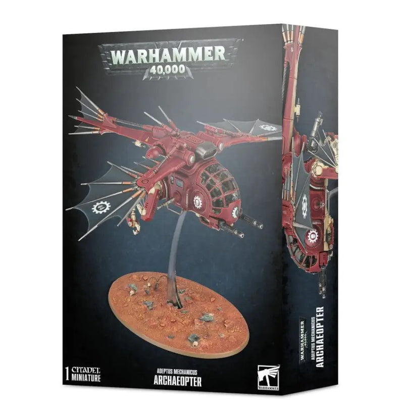 Warhammer 40k - Adeptus Mechanicus: Archaeopter Stratoraptor/Fusilave/Transvector - Games Workshop