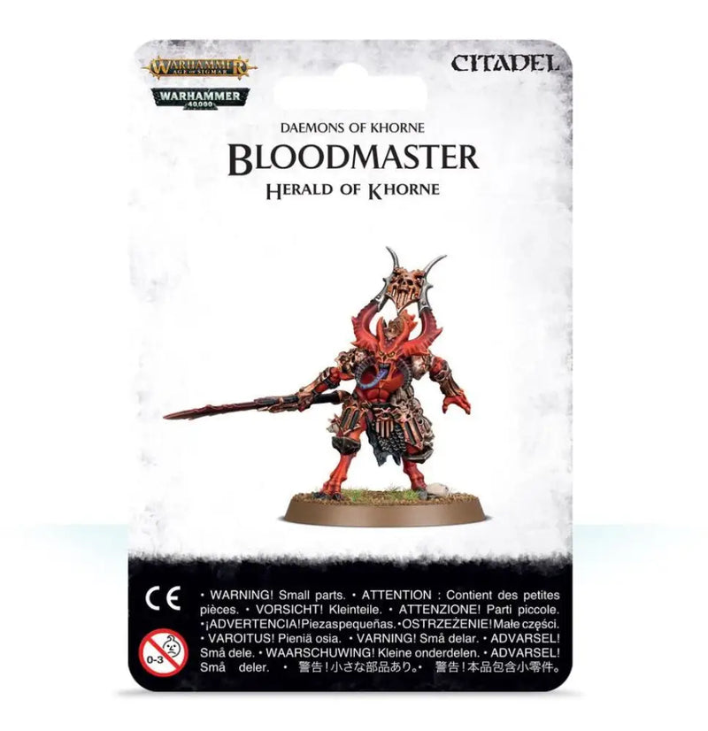 Warhammer 40k/Age of Sigmar - Bloodmaster Herald of Khorne - Games Workshop