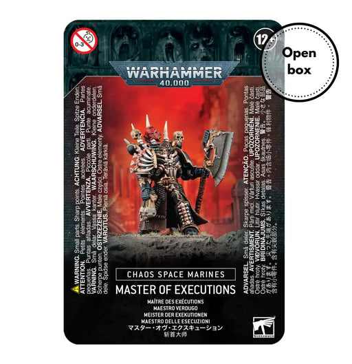 Warhammer 40k - Armies of Chaos: Master of Executions (Used on Sprue) - Games Workshop