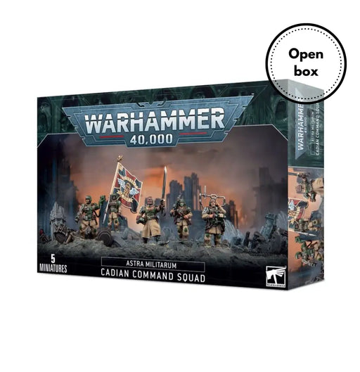 Warhammer 40k - Astra Militarum: Cadian Command Squad - Games Workshop