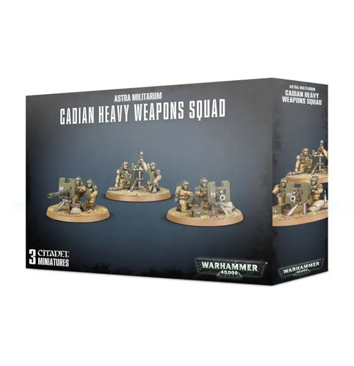 Warhammer 40k - Astra Militarum: Cadian Heavy Weapons Squad - Games Workshop