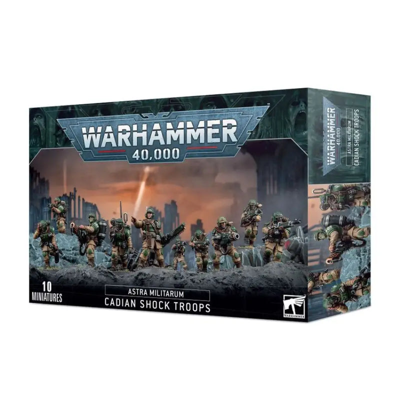 Warhammer 40k - Astra Militarum: Cadian Shock Troops - Games Workshop