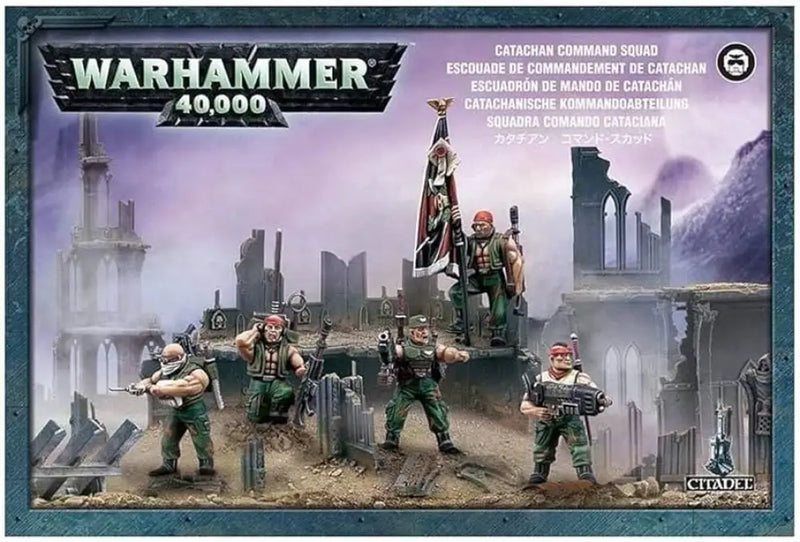Warhammer 40k - Astra Militarum: Catachan Command Squad - Games Workshop