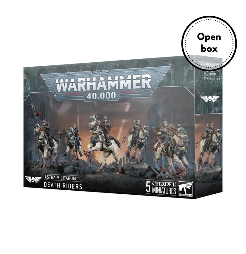 Warhammer 40k - Astra Militarum: Death Korps of Krieg Death Riders (Used on Sprue) - Games Workshop