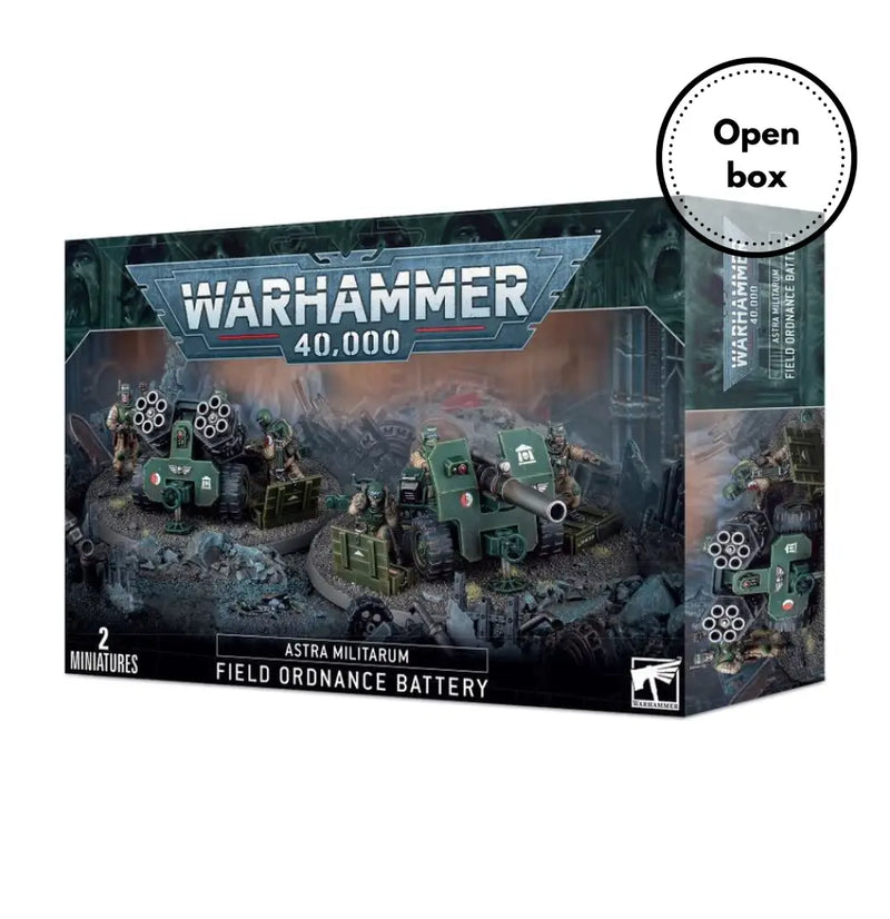 Warhammer 40k - Astra Militarum: Field Ordnance Battery (Used On Sprue) - Games Workshop