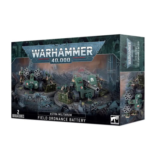 Warhammer 40k - Astra Militarum: Field Ordnance Battery (Used On Sprue) - Games Workshop