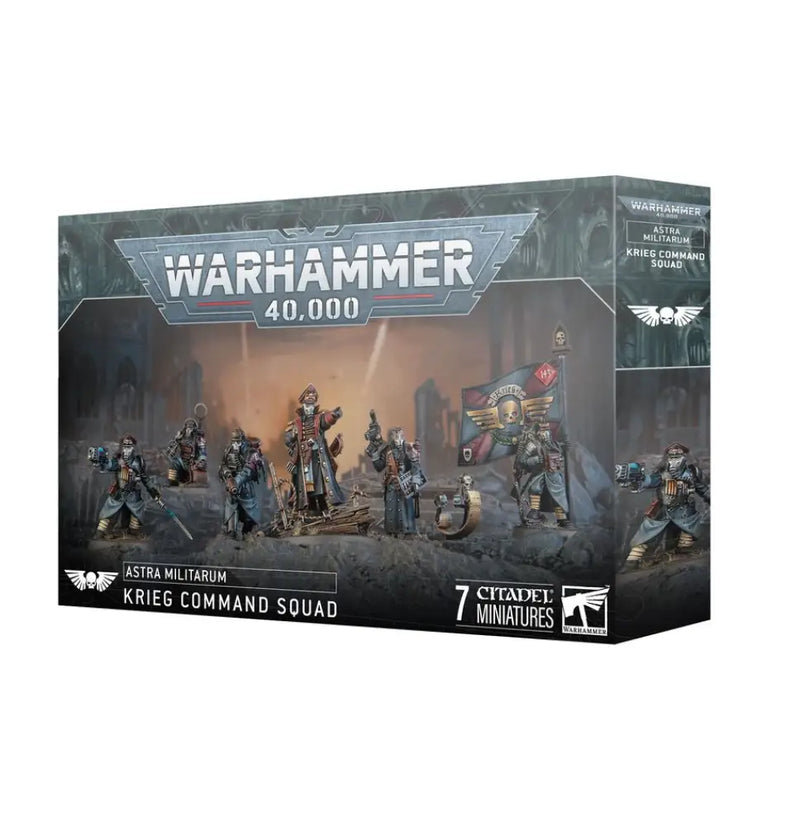 Warhammer 40k - Astra Militarum: Krieg Command Squad - Games Workshop