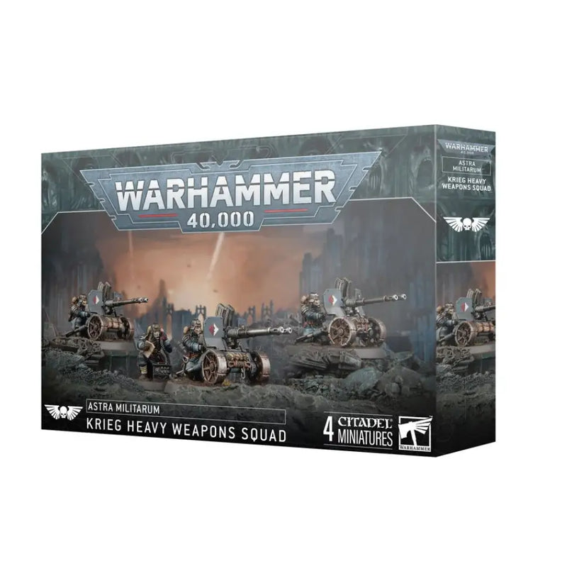 Warhammer 40k - Astra Militarum: Krieg Heavy Weapons Squad - Games Workshop