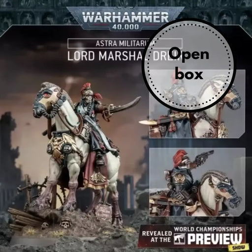 Warhammer 40k - Astra Militarum: Lord Marshal Dreir (Used on Sprue) - Games Workshop