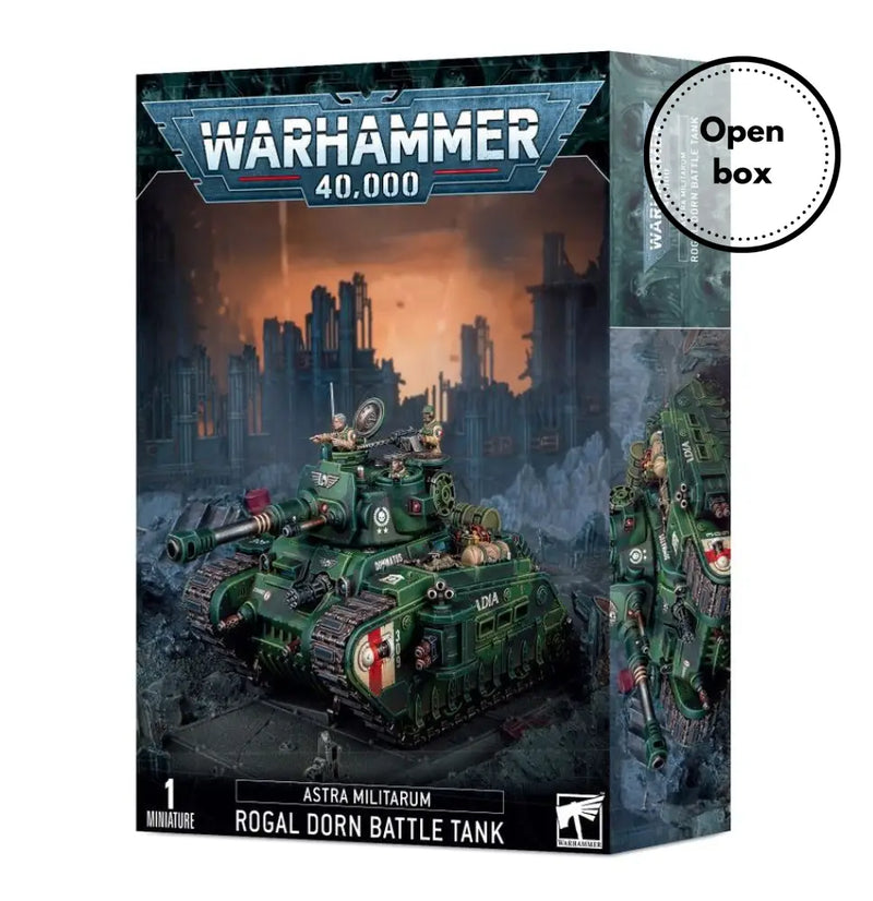 Warhammer 40k - Astra Militarum: Rogal Dorn Battle Tank (Used On Sprue) - Games Workshop