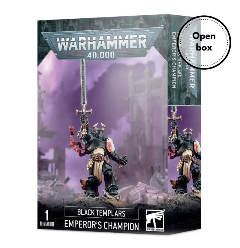 Warhammer 40k - Black Templars: Emperor’s Champion (Used on Sprue) - Games Workshop