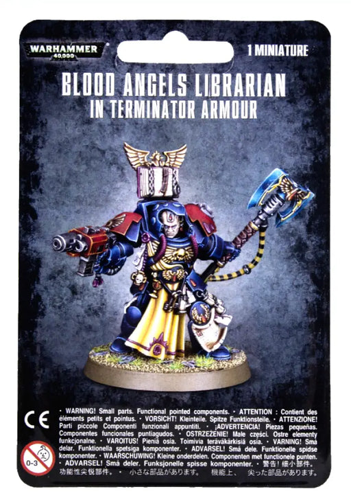 Warhammer 40k - Blood Angels: Librarian in Terminator Armour - Games Workshop