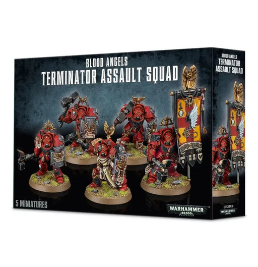 Warhammer 40k - Blood Angels: Terminator Assault Squad - Games Workshop
