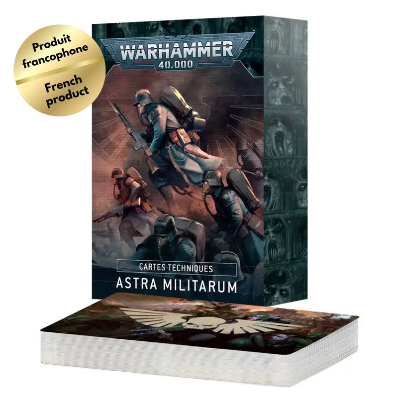 Warhammer 40k - Cartes Techniques: Astra Militarum (FR) - Games Workshop