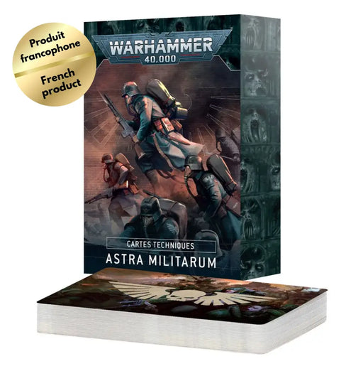 Warhammer 40k - Cartes Techniques: Astra Militarum (FR) - Games Workshop