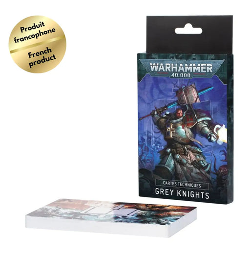 Warhammer 40k - Cartes Techniques: Grey Knights (FR) - Games Workshop