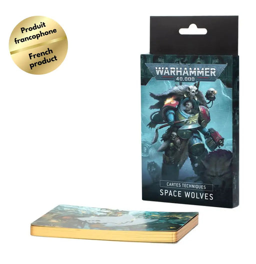 Warhammer 40k - Cartes Techniques: Space Wolves (FR) - Games Workshop