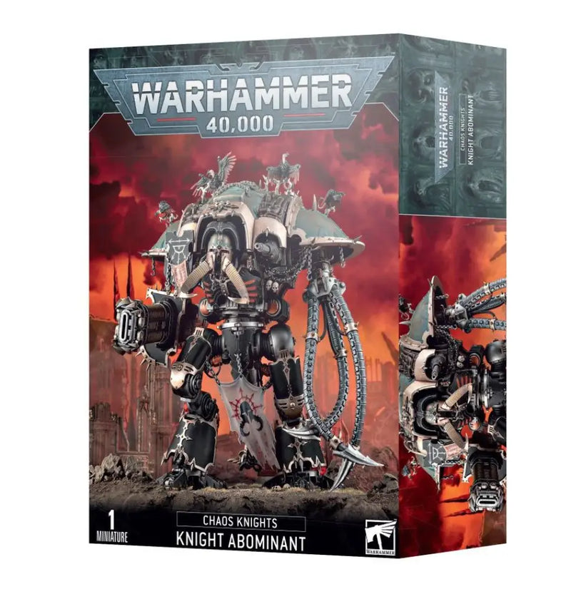 Warhammer 40k - Chaos Knights: Knight Abominant/Desecrator/Rampager - Games Workshop
