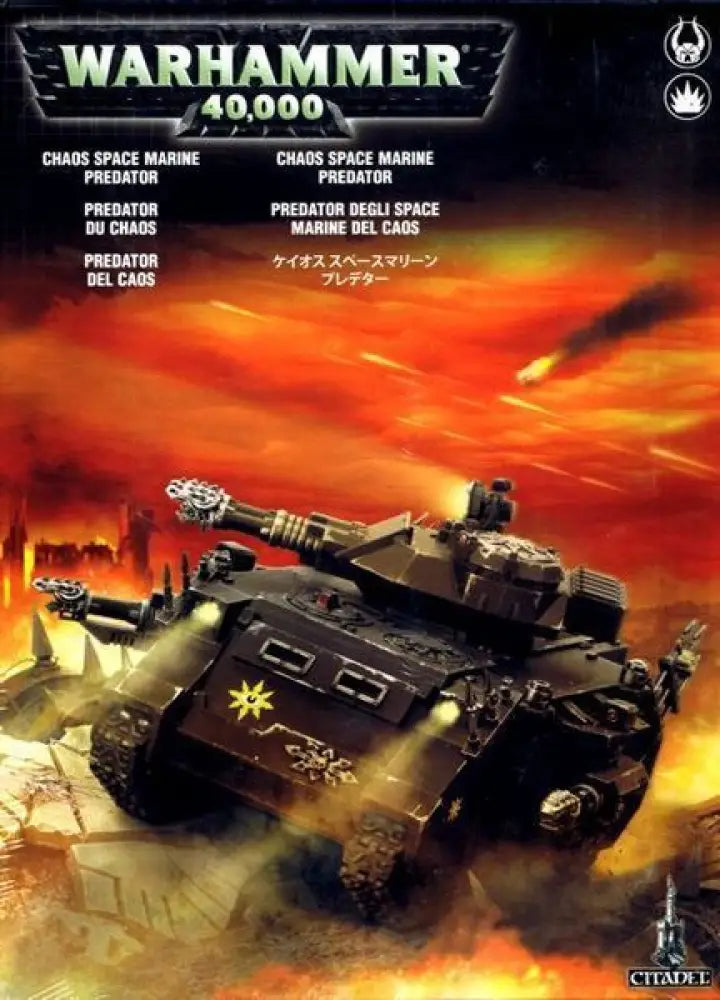 Warhammer 40k - Chaos Predator - Games Workshop