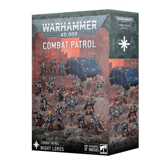 Warhammer 40k - Chaos Space Marines: Combat Patrol Night Lords - Games Workshop