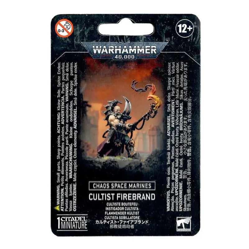 Chaos Space Marines: Cultist Firebrand - Games Workshop