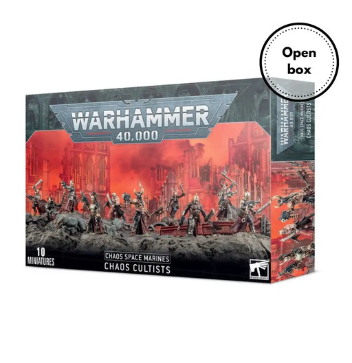 Warhammer 40k - Chaos Space Marines: Chaos Cultists (Used on Sprue) - Games Workshop