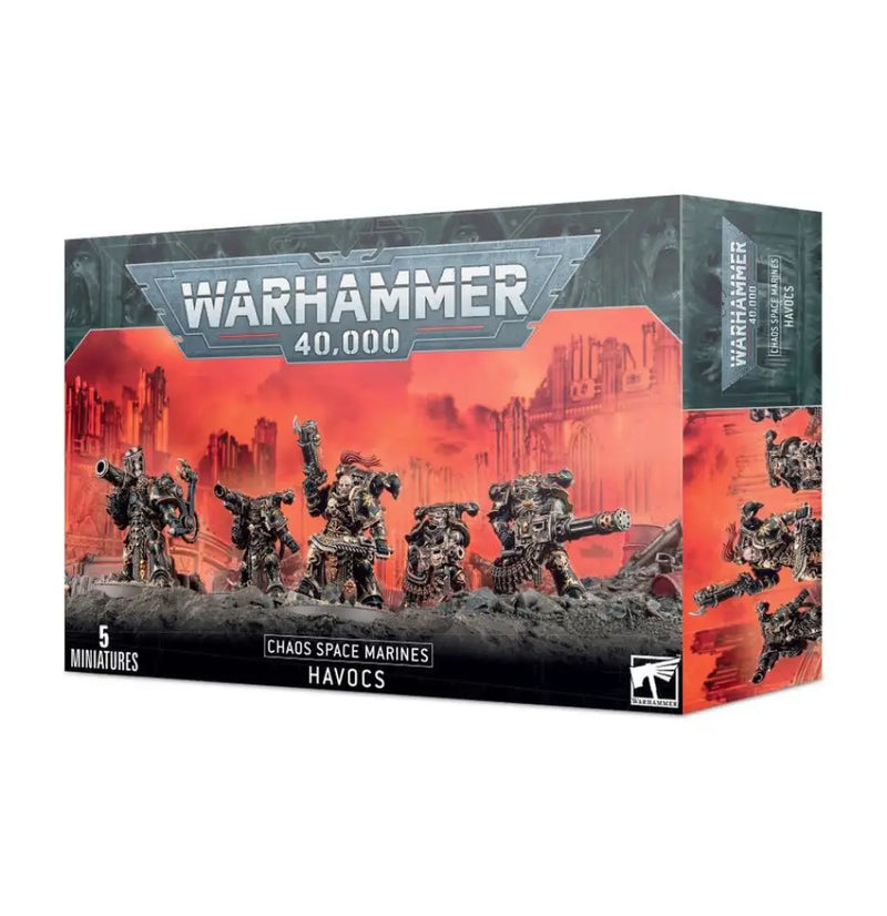 Warhammer 40k - Chaos Space Marines: Havocs - Games Workshop