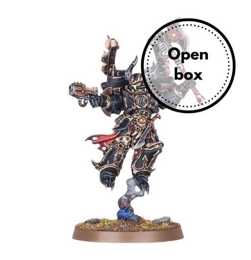 Warhammer 40k - Chaos Space Marines: Chaos Lord with Jump Pack (Used on Sprue) - Games Workshop