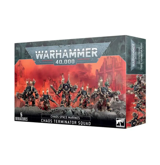 Warhammer 40k - Chaos Space Marines: Chaos Terminator Squad - Games Workshop