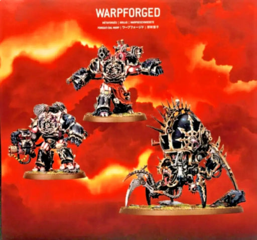 Warhammer 40k - Chaos Space Marines: Warpforged: Venomcrawler & Obliterators - Games Workshop