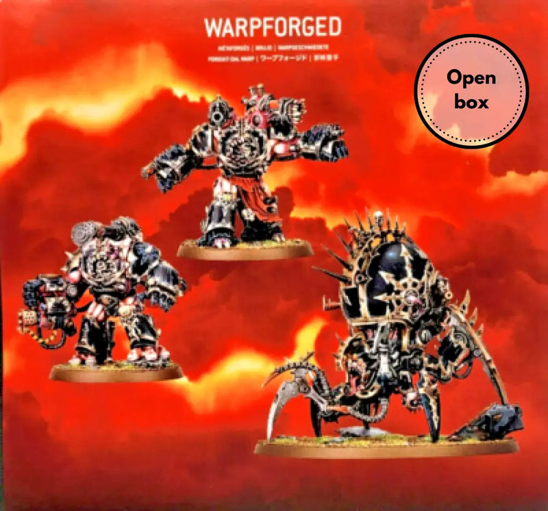 Warhammer 40k - Chaos Space Marines: Warpforged: Venomcrawler & Obliterators - Games Workshop