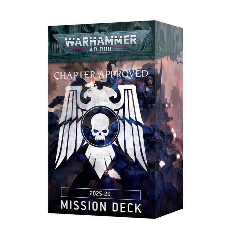 Warhammer 40k - Chapter Approved 2025-26: Mission Deck (EN) - Games Workshop