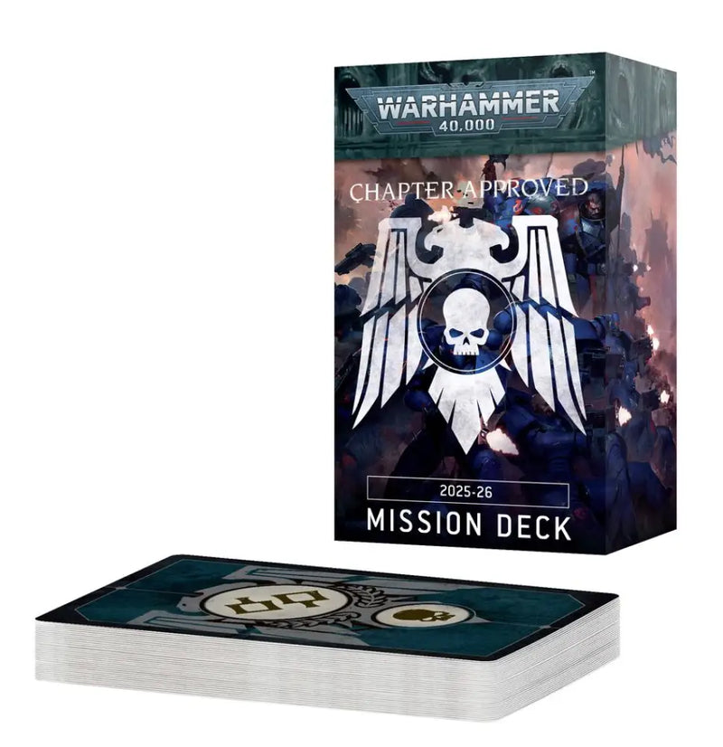 Warhammer 40k - Chapter Approved 2025-26: Mission Deck (EN) - Games Workshop