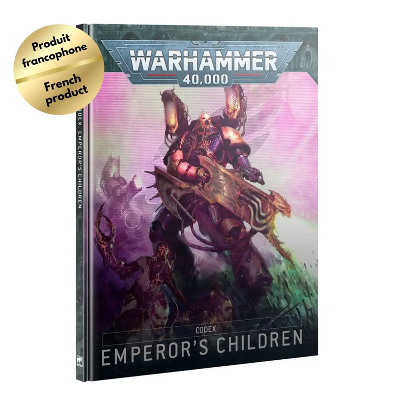 Warhammer 40k - Codex: Emperor’s Children (FRENCH) - Games Workshop