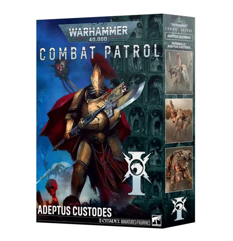 Warhammer 40k - Combat Patrol: Adeptus Custodes (2026-10-17) - Games Workshop