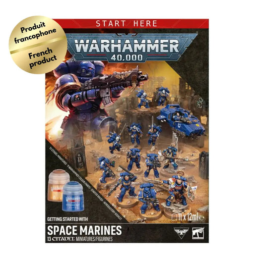 Warhammer 40k: Commencer avec les Space Marines (FR) - Games Workshop