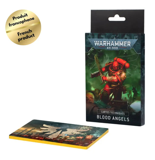 Warhammer 40k - Datasheet Cards: Blood Angels (FR) - Games Workshop