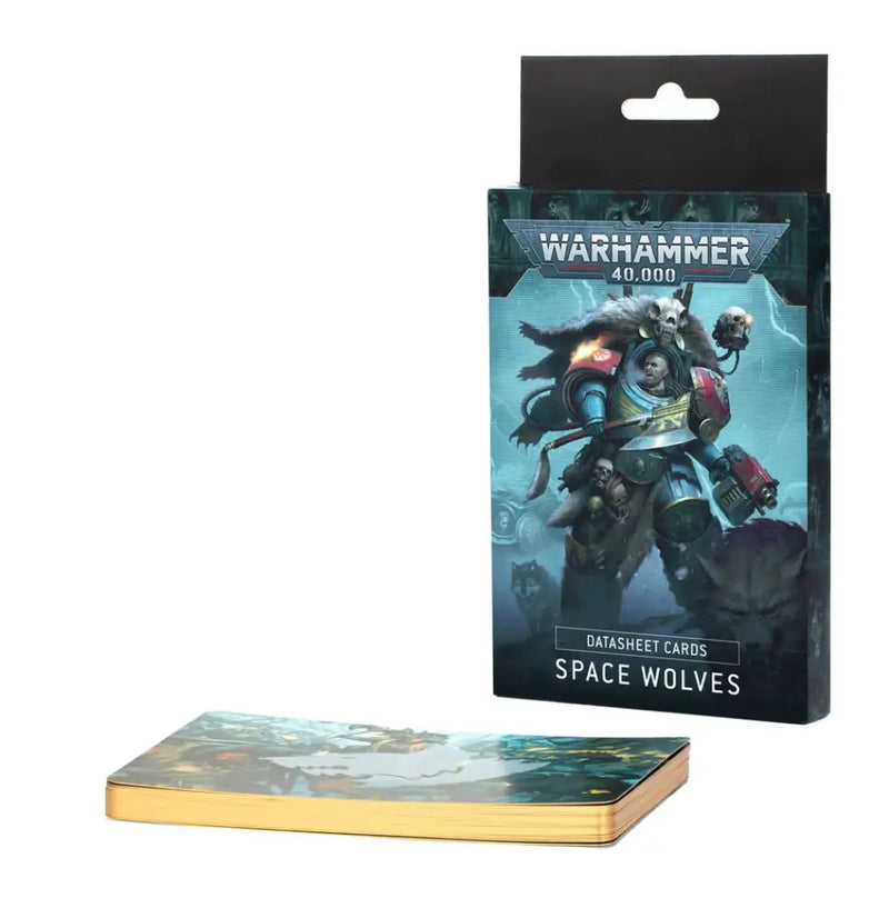 Warhammer 40k - Datasheet Cards: Space Wolves (EN) - Games Workshop