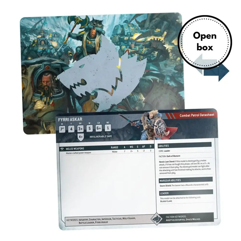 Warhammer 40k - Datasheets: Space Wolves (EN) (From Army Set) - Games Workshop