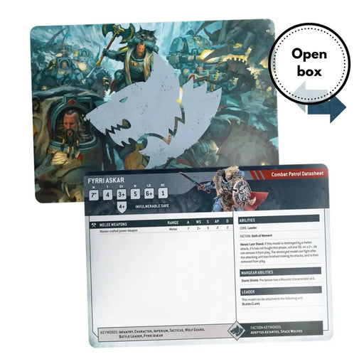 Warhammer 40k - Datasheets: Space Wolves (EN) (From Army Set) - Games Workshop