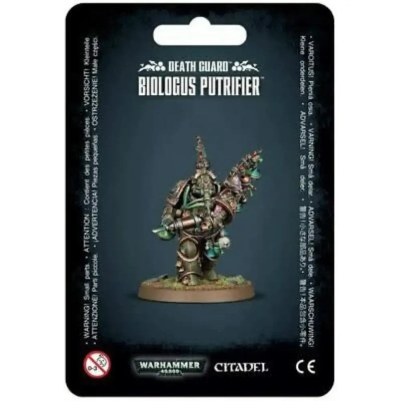 Warhammer 40k - Death Guard: Biologust Putrifier - Games Workshop