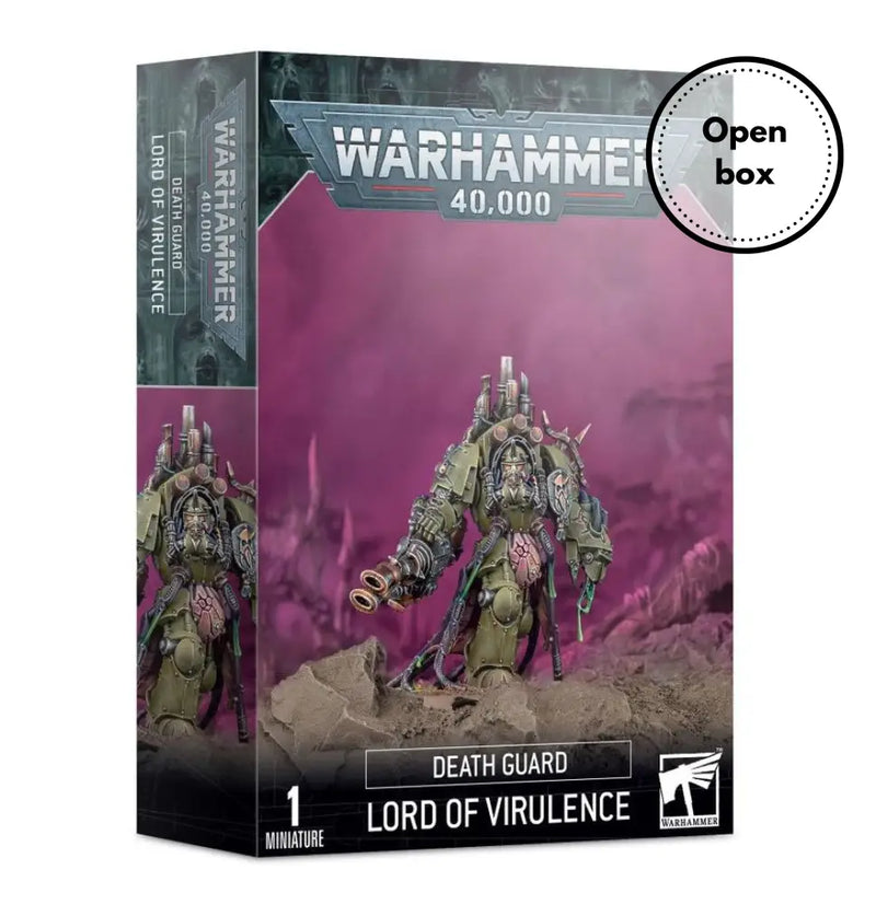Warhammer 40k - Death Guard: Lord of Virulence (Used on Sprue) - Games Workshop