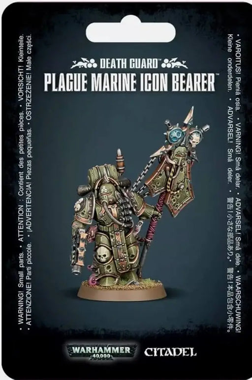 Warhammer 40k - Death Guard: Plague Marine Icon Bearer - Games Workshop