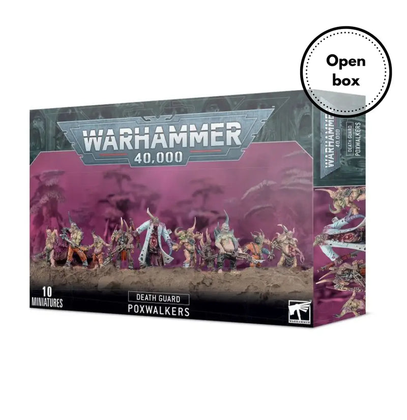 Warhammer 40k - Death Guard: Poxwalkers (Used on Sprue) - Games Workshop
